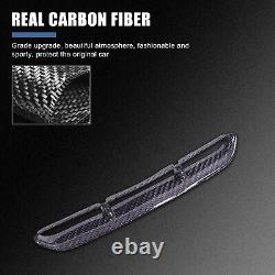 Dry Carbon Fiber Hood Intake Vent Frame Cover Trim For Corvette C6 2005-2013