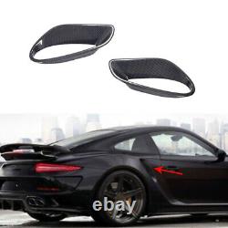 Dry Carbon Fiber Side Fender Air Intake Vents Car Styling for Porsche 911 14-16