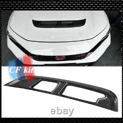 Dry Carbon Hood Scoops Air Intake Vent For 2023up Honda CIVIC Fl5 Type-r Spon