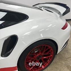Dry Carbon Side Air Intake Vent Cover For Porsche 911 991 Turbo S 2-Door 2014-16