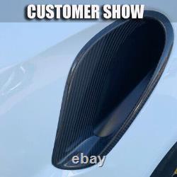 Dry Carbon Side Air Intake Vent Cover For Porsche 911 991 Turbo S 2-Door 2014-16