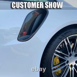 Dry Carbon Side Air Intake Vent Cover For Porsche 911 991 Turbo S 2-Door 2014-16