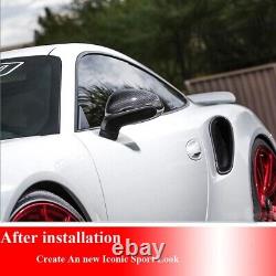 Dry Carbon Side Air Intake Vent Cover For Porsche 911 991 Turbo S 2-Door 2014-16