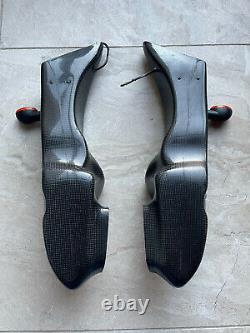 Ducati 748 916 998 996 Carbon Fibre Air Intakes / Runners / Ducts Pair