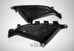 Ducati Monster 696 795 796 1100 Carbon Fiber Lower Side Air Ram Intake Fairings