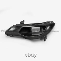 EPA Style Carbon Fiber Headlight Intake Duct (LHS) Cover For Honda Civic FD2