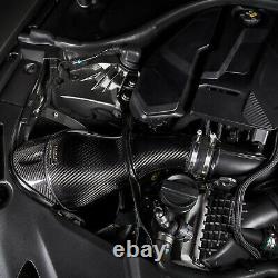 Eventuri V2 Carbon Fibre Intake Induction Kit + Shroud Set BMW F90 M5 Inc Comp