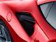 Ferrari F8 Carbon Fibre Air Intake Splitters. Genuine Accessories