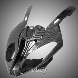 Fit For BMW S1000RR 09-14 Carbon Fiber Front Air Intake Ram Headlight Fairing