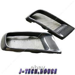 For 08-13 Mitsubishi EVO X EVO 10 Carbon Fiber Lower Side Intake Vent Covers