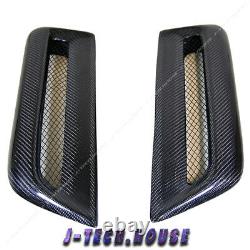 For 2008-13 Mitsubishi EVO X EVO 10 Carbon Fiber Engine Side Intake Vent Covers