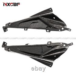 For 2013-2015 BMW HP4 100% Carbon Fiber Upper Dash Air Intake Cover Trim Fairing