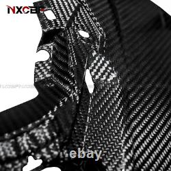 For 2020-2024 BMW S1000RR 100% Carbon Fiber Upper Front Nose Air Intake Fairing