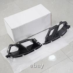 For 20-24 BMW M3 G80 M4 G82 Front Bumper Side Air Vent Grille Cover Carbon Look