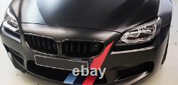 For BMW 6-Series F06 M6 F12 F13 650i 12-17 Front Kindney Grille Carbon Fiber