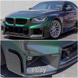 For BMW M2 G87 Coupe 2022-24 Front Air Inlet Set Intake Duct Inserts REAL CARBON