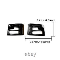 For BMW M2 G87 Coupe 2022+ Carbon Fiber Front Air Vent Intake Duct Inserts Cover