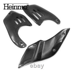 For BMW R NINE T 2015-2022 Carbon Fiber Side Cover Intake Pipe Cover Engine Cowl