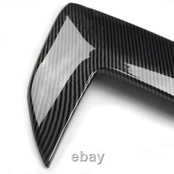 For CORVETTE C8 Carbon Fiber Black Engine Intake Side Vents Door Garnish Pair