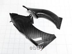 For KAWASAKI ZX-12R 2000-2001 Carbon Fiber Front Dash Air Intake Ram Fairing