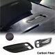 For Kia Stinger 2018-23 Dry Carbon Fiber Front Hood Inlet Air Intake Vents Cover