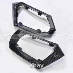 For Lamborghini Aventador LP700-4 Carbon Fiber Fog Lamp Cover Air Intake Vents