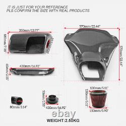 For Mini R56 13-16 Cooper JCW GM Type Air Intake Carbon Fiber Bodykits