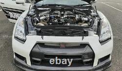 For Nissan GTR R35 08-16 JUN Front Bumper Intake Duct Trim Bodykits Carbon Fiber