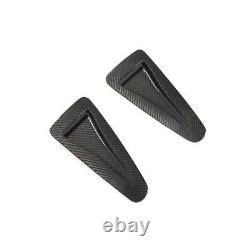 For Nissan GTR R35 2008-20 Real Carbon Bonnet Hood Vent Scoops Air Intake Ducts
