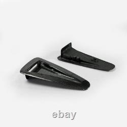 For Nissan R35 GTR Carbon Fiber OEM Hood Vent Insert Bonnet Air Intake Duct Trim