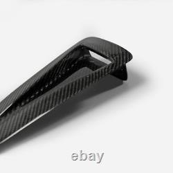 For Nissan R35 GTR Carbon Fiber OEM Hood Vent Insert Bonnet Air Intake Duct Trim