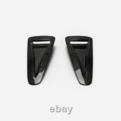 For Nissan R35 GTR Carbon Fiber OEM Hood Vent Insert Bonnet Air Intake Duct Trim