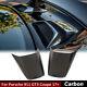 For Porsche 911 Gt3 Coupe 2017-18 Dry Carbon Fiber Rear Trunk Intake Vent Cover