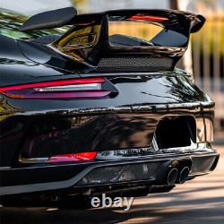 For Porsche 911 GT3 Coupe 2017-18 DRY CARBON FIBER Rear Trunk Intake Vent Cover
