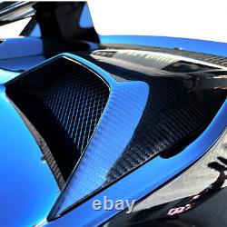 For Porsche 911 GT3 Coupe 2017-2018 DRY CARBON Rear Trunk Intake Vent Cover Trim