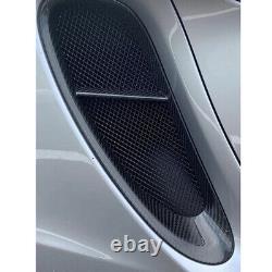 For Porsche 981 Boxster 2013-2015 Carbon Fiber Air Intake Side Scoop Cover Trims