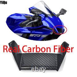 For Yamaha R1 R1M Carbon Fiber Air Intake Trim Panel Cover Fairing Twill