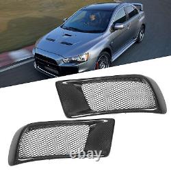 Front Bumper Air Intake Cover Carbon Fiber Front Bumper Air Duct Grille Fog