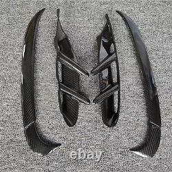 Front Bumper Air Intake Trim Cover For Porsche Taycan 2020-2022 Carbon Fiber