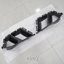 Front Bumper Side Air Vent Grille Cover Carbon Look For BMW G80 M3 G82 M4 2021+