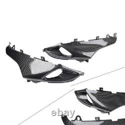 Front Nose Air Intake Ram Fairing Carbon Fiber For SUZUKI GSXR 1000 2005 2006