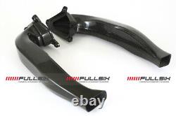 FullSix Ducati 848 1098 1198 Carbon Fibre Air Intake Tubes OEM Gloss