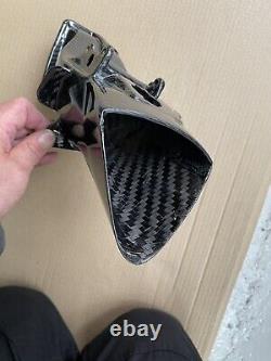 Genuine Carbon Fibre Air Intake Tube Triumph Daytona 675 Race Track Day Bike NEW