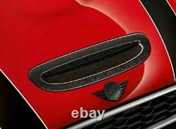 Genuine Mini JCW Bonnet Air Inlet Scoop Stitched Carbon Fibre. 51142470815. 26A