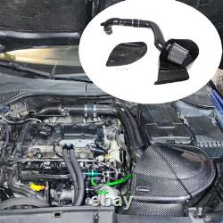 Hgh Flow Carbon Fiber Cold Air Intake Pipe Kit For VW Golf 6R 2.0T EA113 MK5 GTI