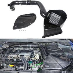 Hgh Flow Carbon Fiber Cold Air Intake Pipe Kit For VW Golf 6R 2.0T EA113 MK5 GTI