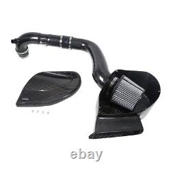 Hgh Flow Carbon Fiber Cold Air Intake Pipe Kit For VW Golf 6R 2.0T EA113 MK5 GTI