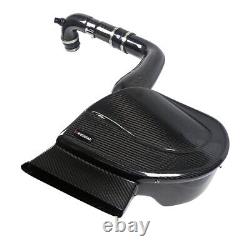 Hgh Flow Carbon Fiber Cold Air Intake Pipe Kit For VW Golf 6R 2.0T EA113 MK5 GTI