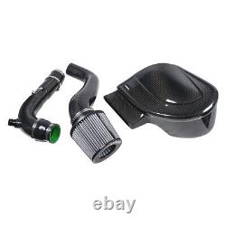 Hgh Flow Carbon Fiber Cold Air Intake Pipe Kit For VW Golf 6R 2.0T EA113 MK5 GTI