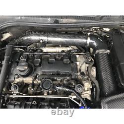 Hgh Flow Carbon Fiber Cold Air Intake Pipe Kit For VW Golf 6R 2.0T EA113 MK5 GTI